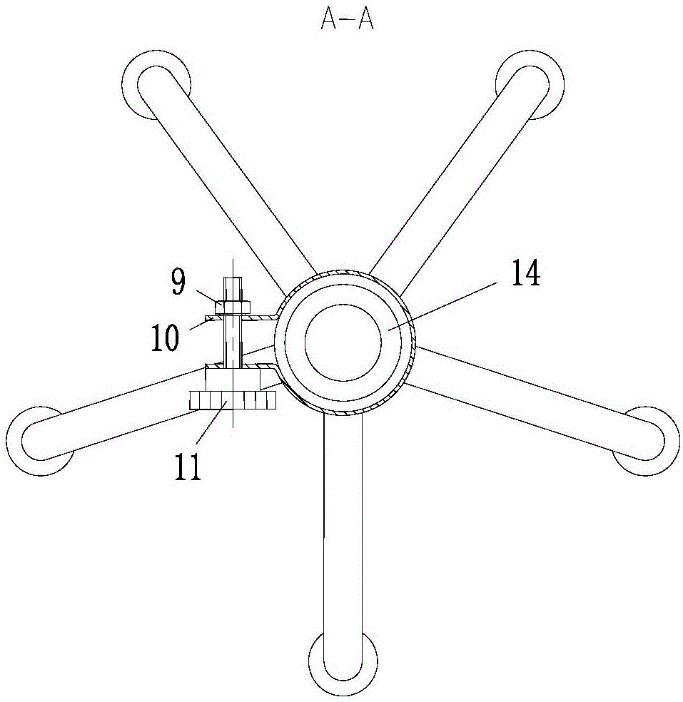 Vehicle-mounted swivel chair