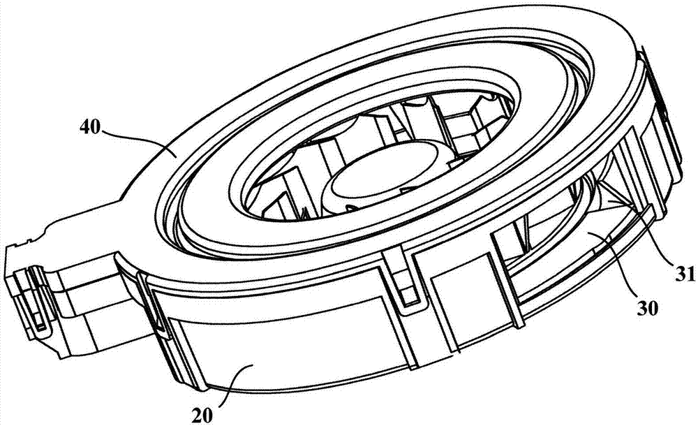 Air supply device and refrigerator with air supply device