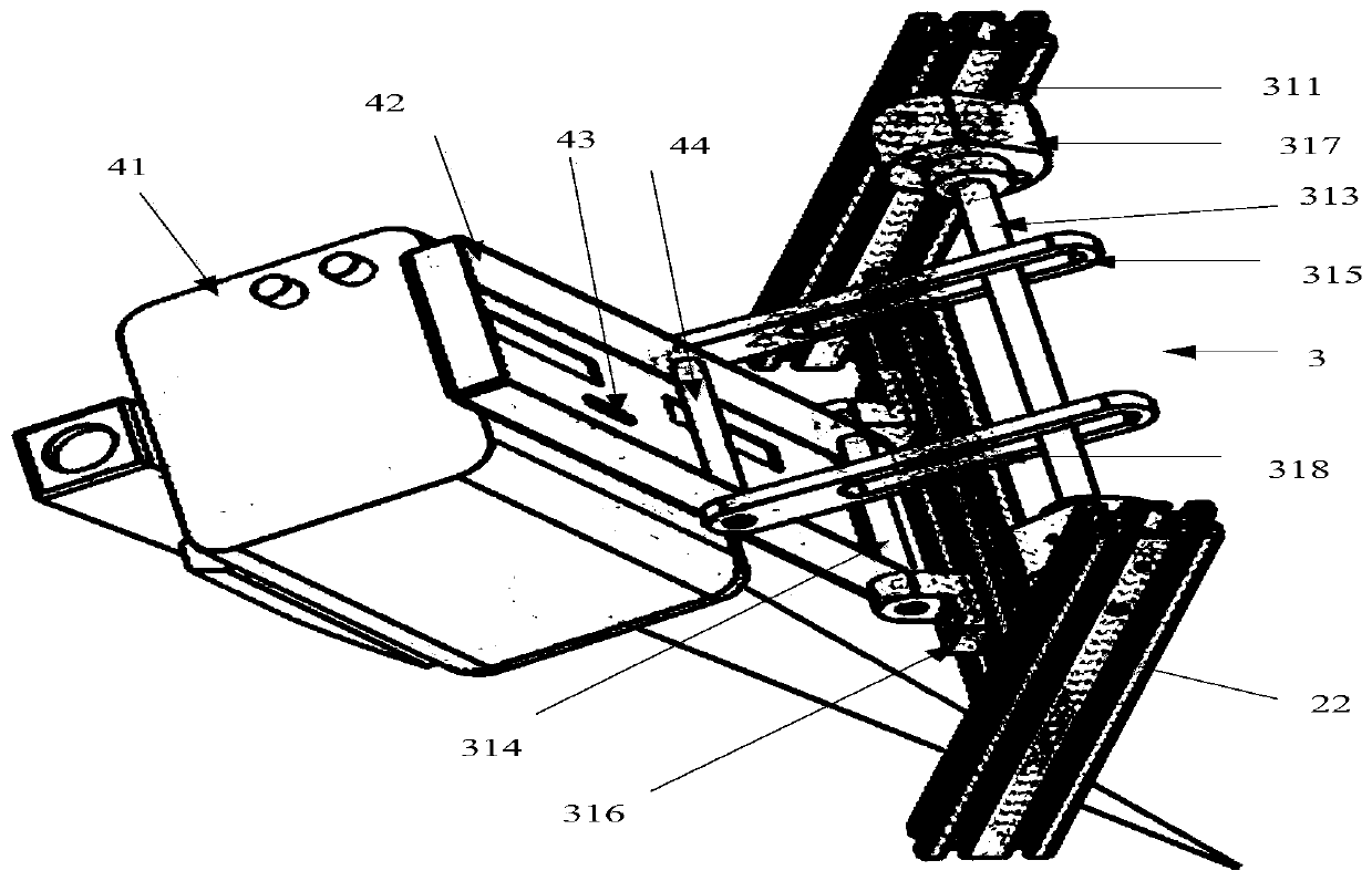 On-line detection device for temperature and reduction during friction stir welding