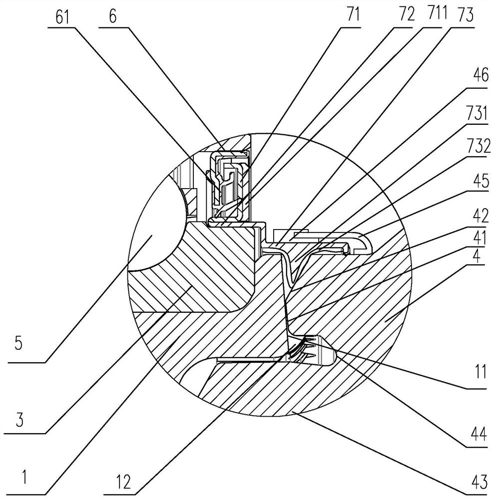 Hub bearing with spline shielding structure