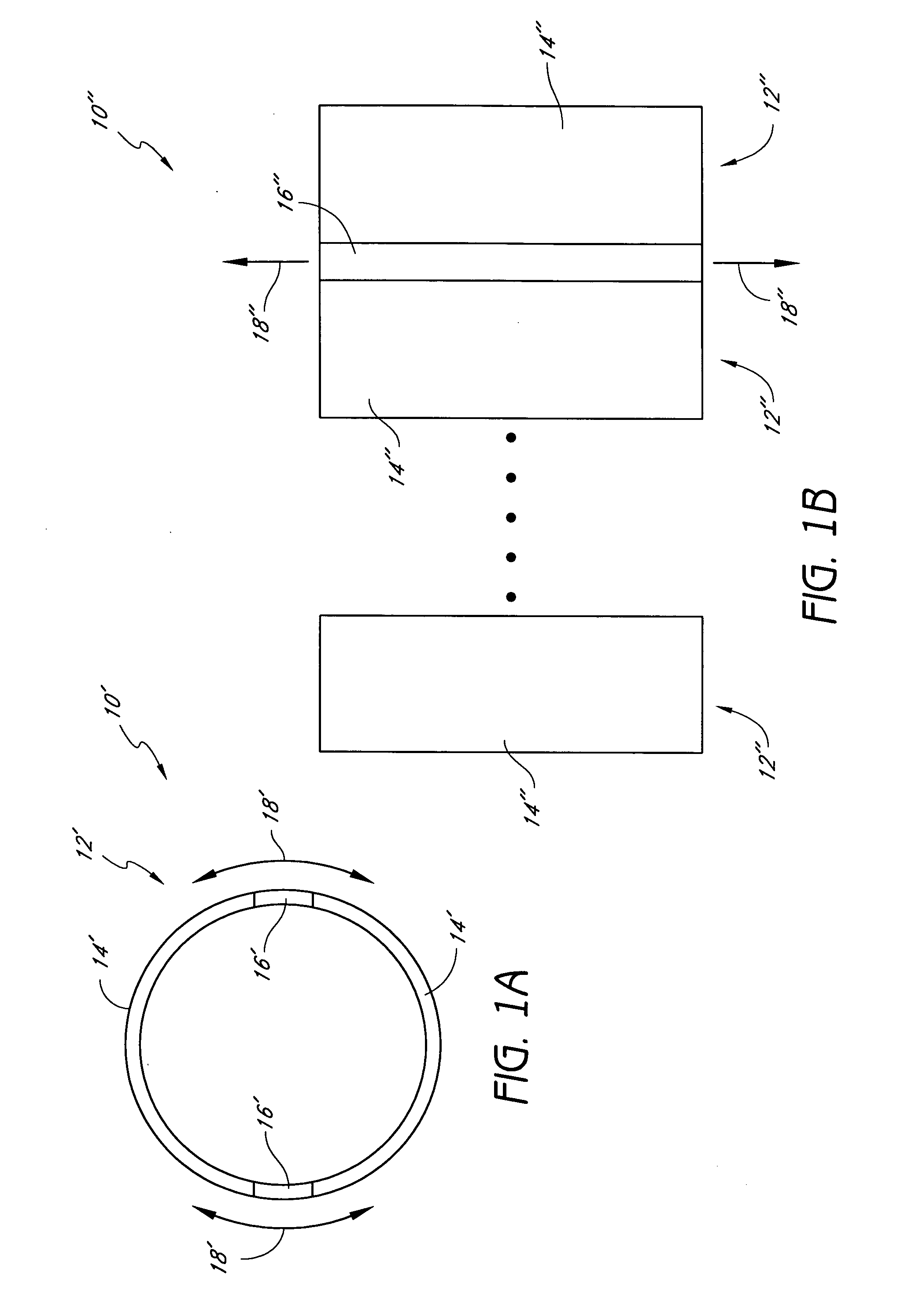 Axially nested slide and lock expandable device