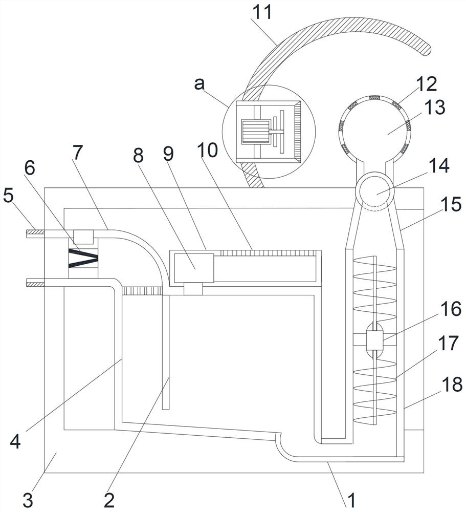 A non-heating environment-friendly humidifying device