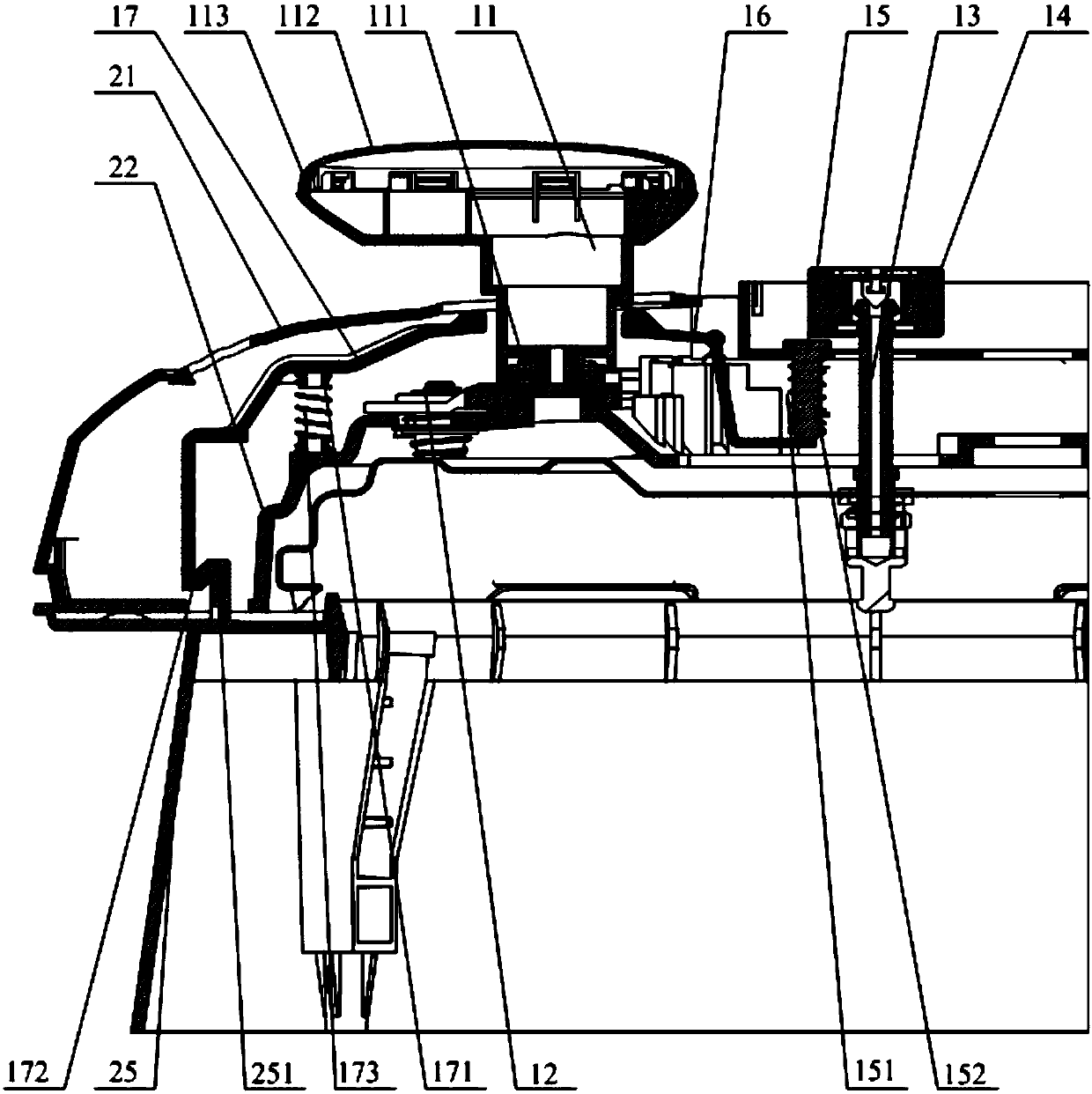 Electric pressure cooker and its lid assembly