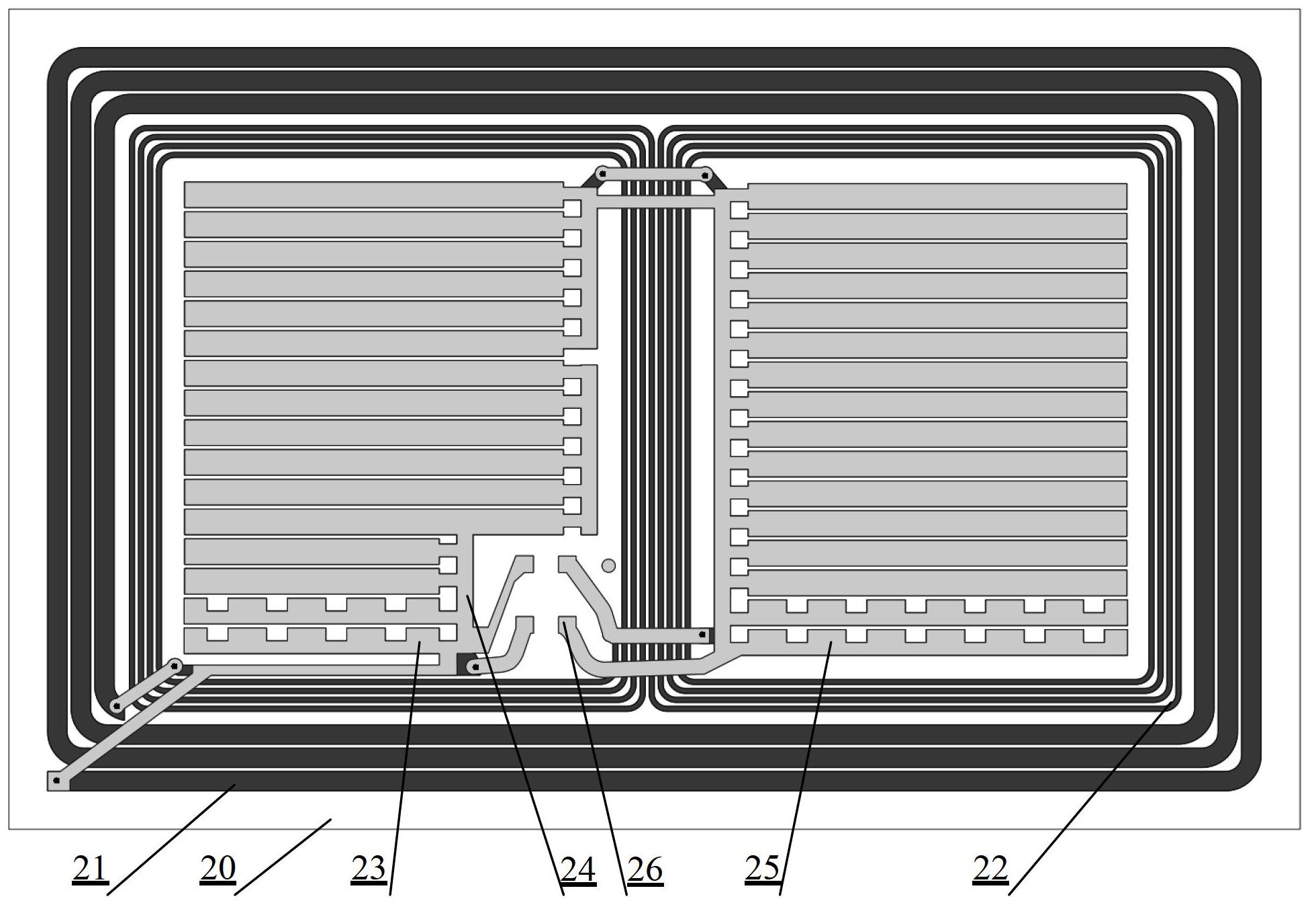 Dual-frequency communication vertically folded mobile phone cable patch antenna