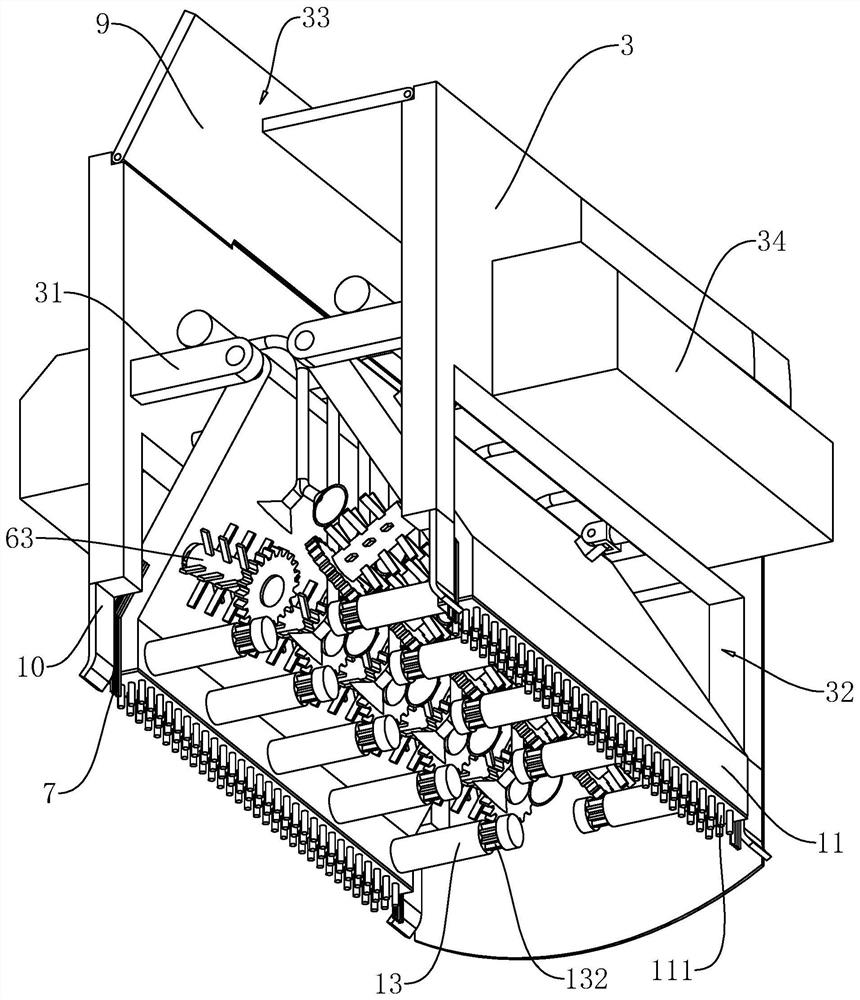 Desilting device of pipeline pump station