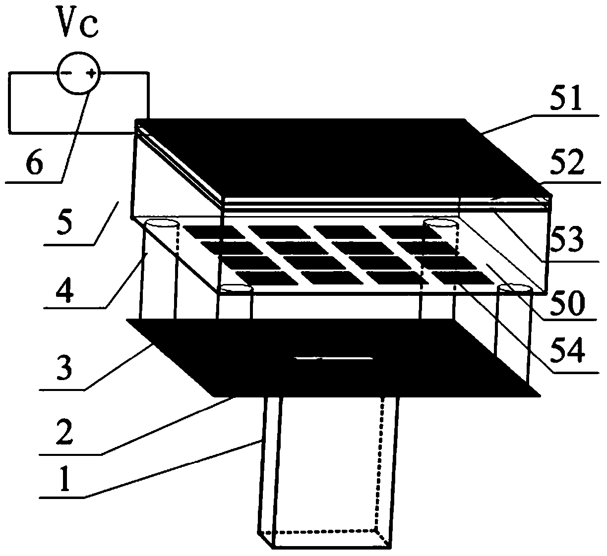 Pattern reconfigurable antenna based on frequency selective surface of graphene composite structure