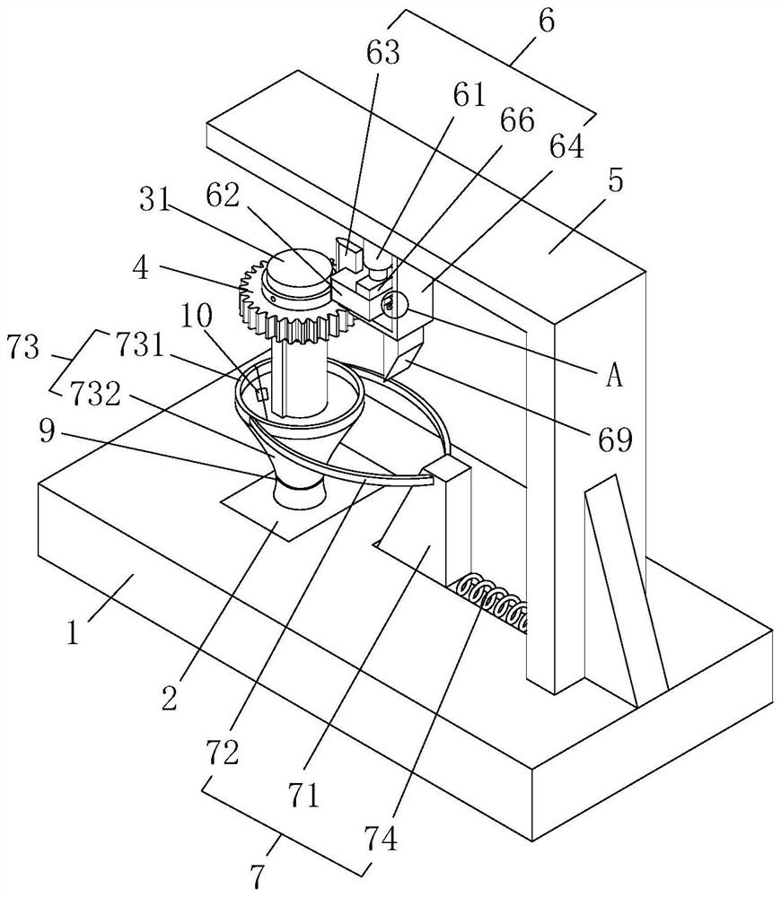 Gear tooth groove multi-gear machining device