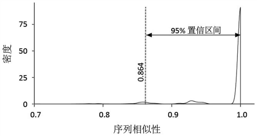 Method for correcting and standardizing TCR beta high-throughput sequencing data based on template sequence and reference cell