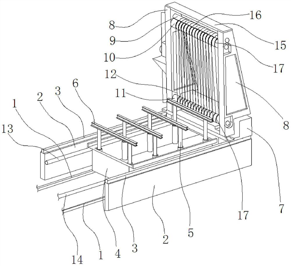 Stone cutting and winding device and stone cutting and sawing machine