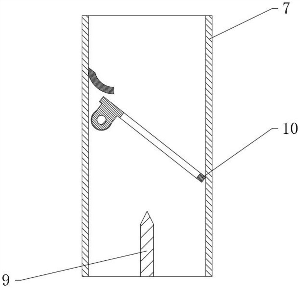 Household domestic sewage treatment and reutilization device