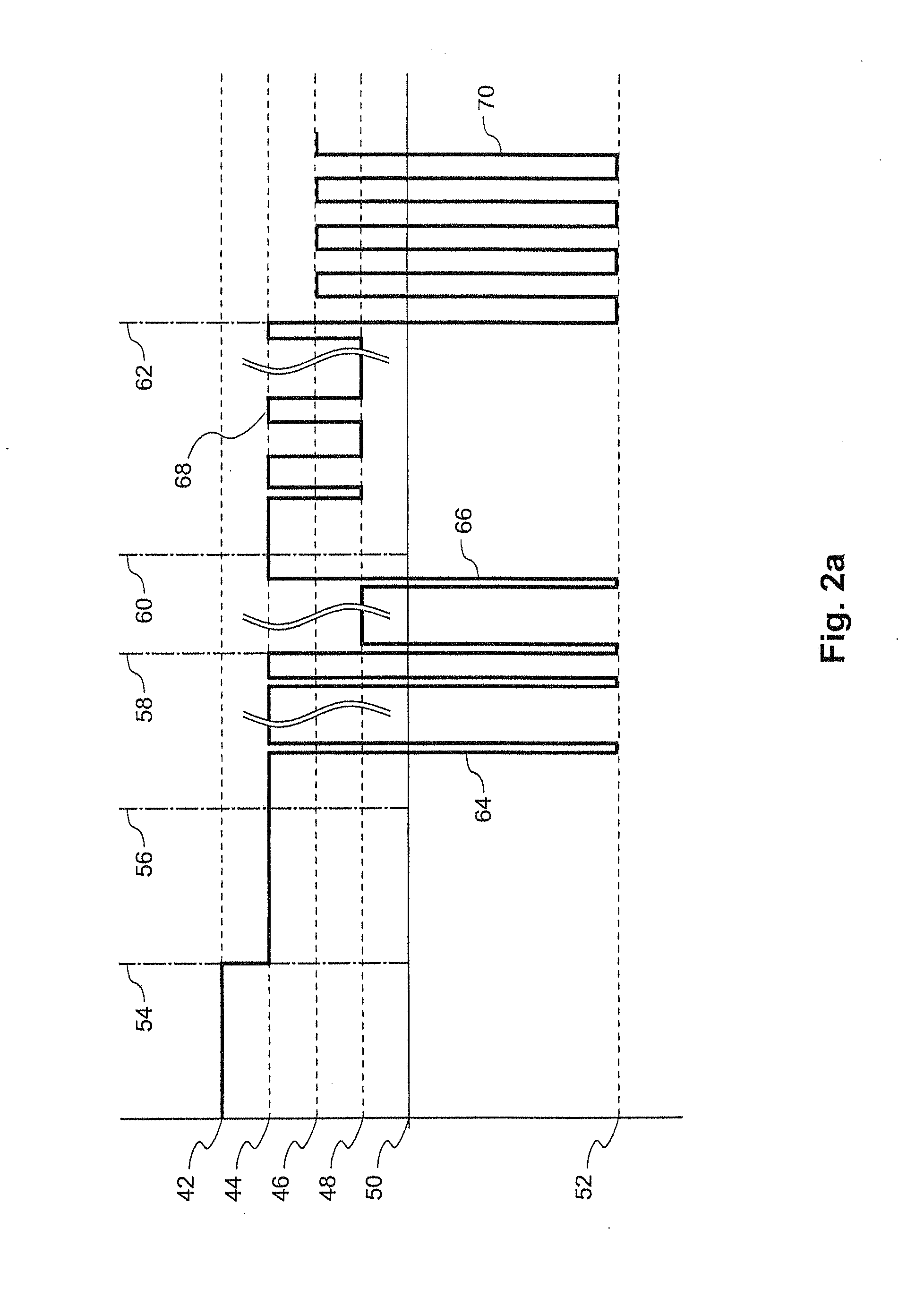 Method and device for communication between an electric vehicle and a charging station