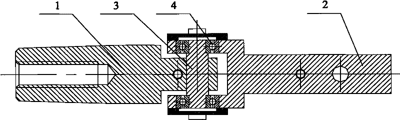 Device for hypersonic pitching dynamic test