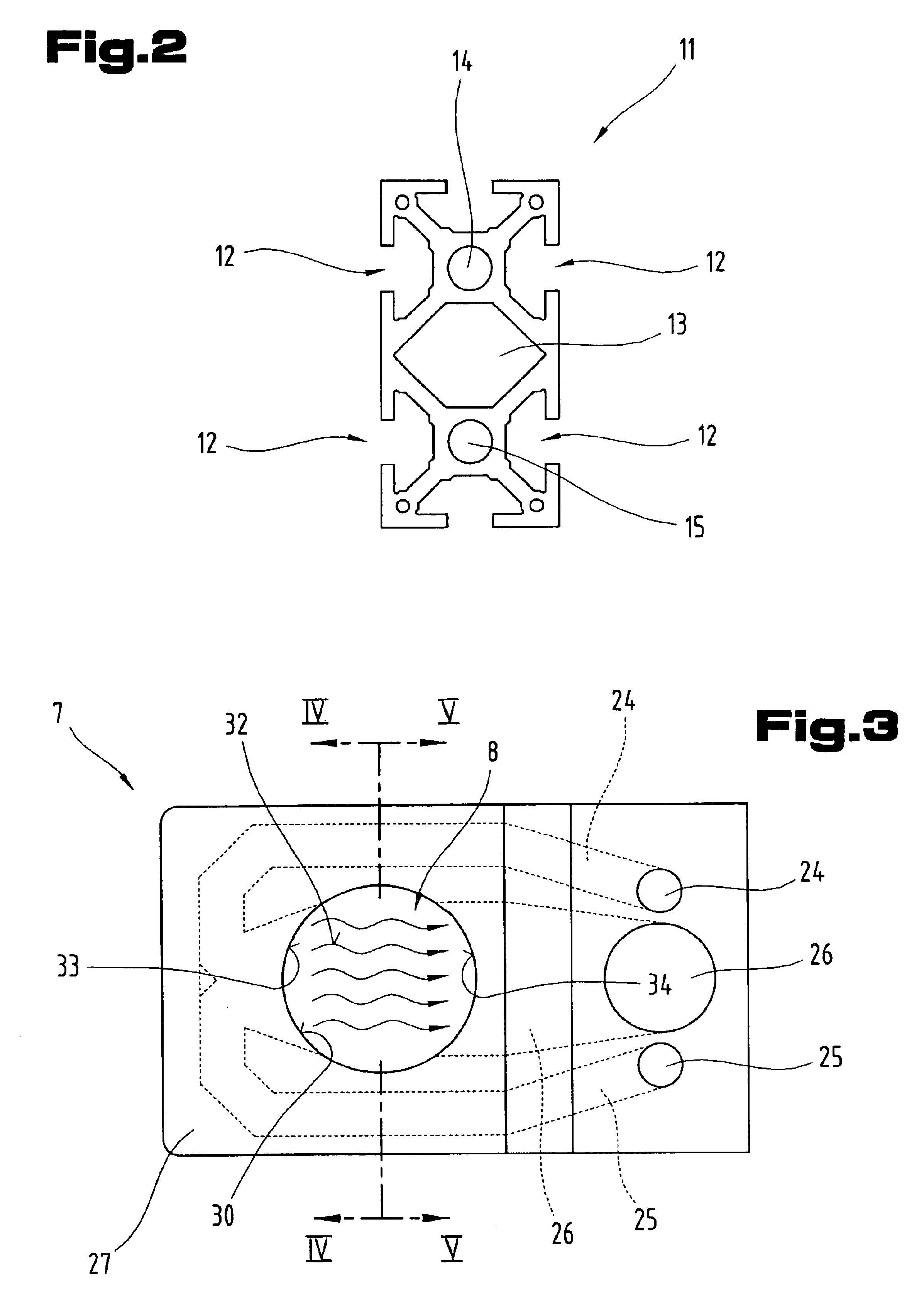 Device for a laser-hybrid welding process