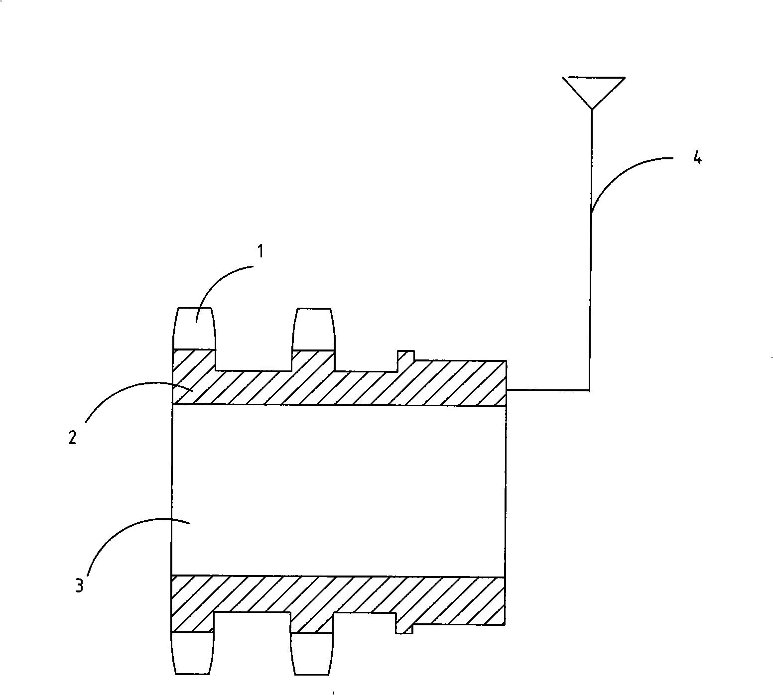 Double-row chain pulley