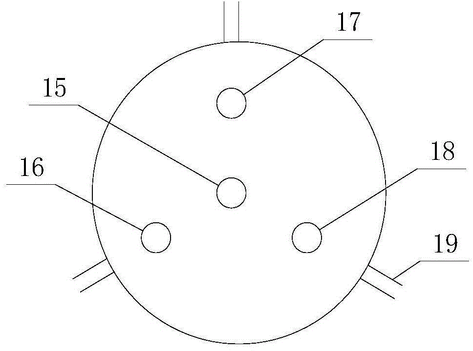 Novel device and process for passive spiral homogenization and dustfall of injecting paste materials