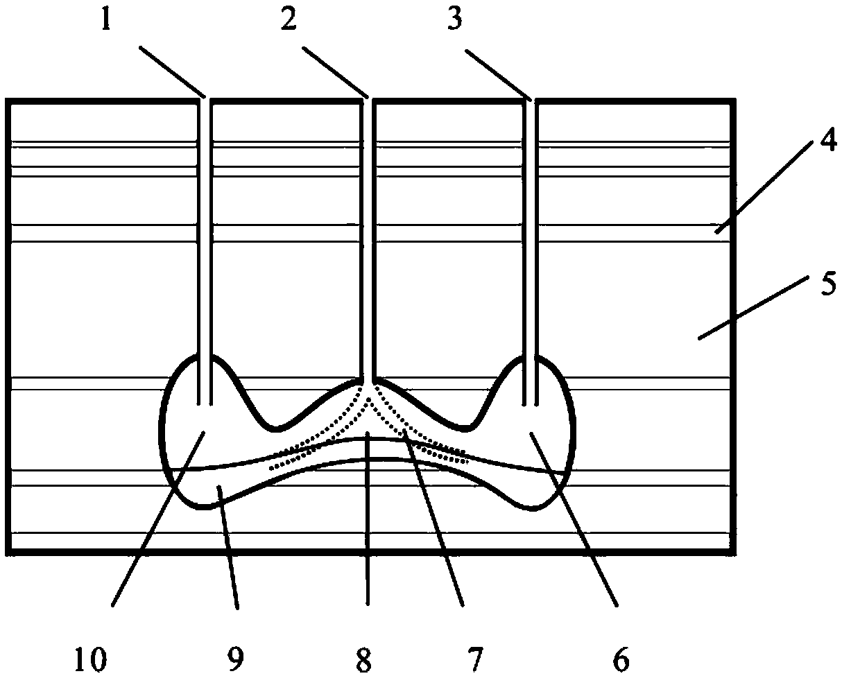 Method for rapidly constructing horizontal ultra-large salt cavern cavity storage