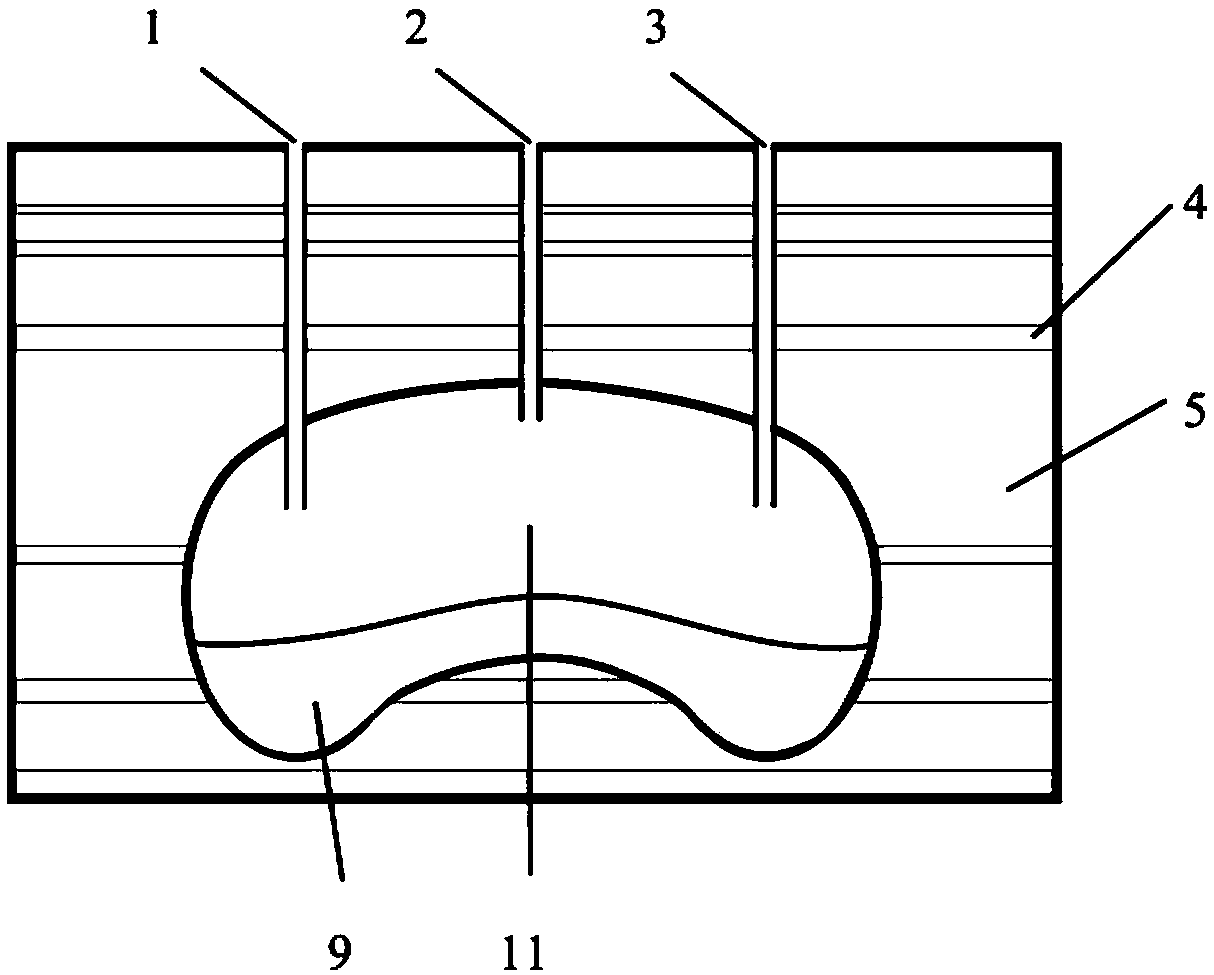 Method for rapidly constructing horizontal ultra-large salt cavern cavity storage