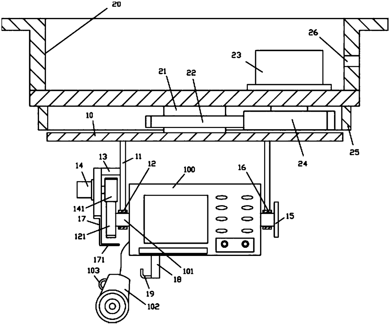 Auto-adjustable marine high-frequency radio telephone display control unit device