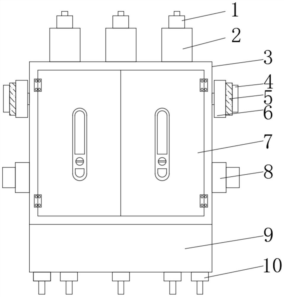 Direction-adjustable multifunctional Wifi access limiting device