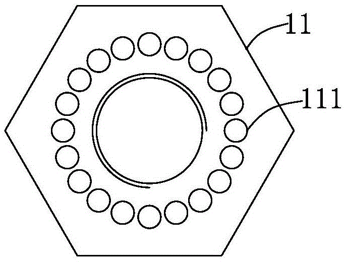 Self-locking fastening set