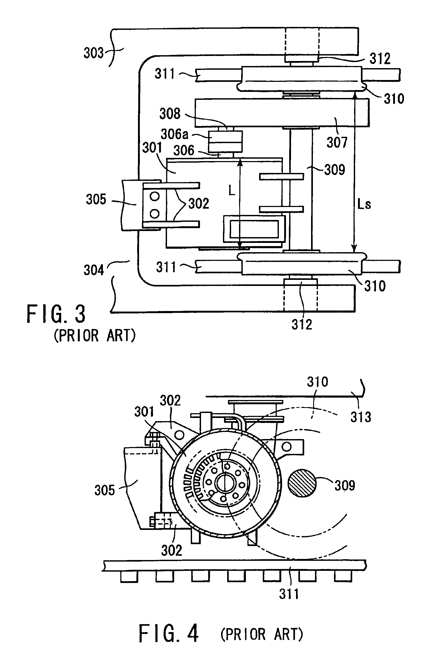 Fully enclosed type motor with outer fans