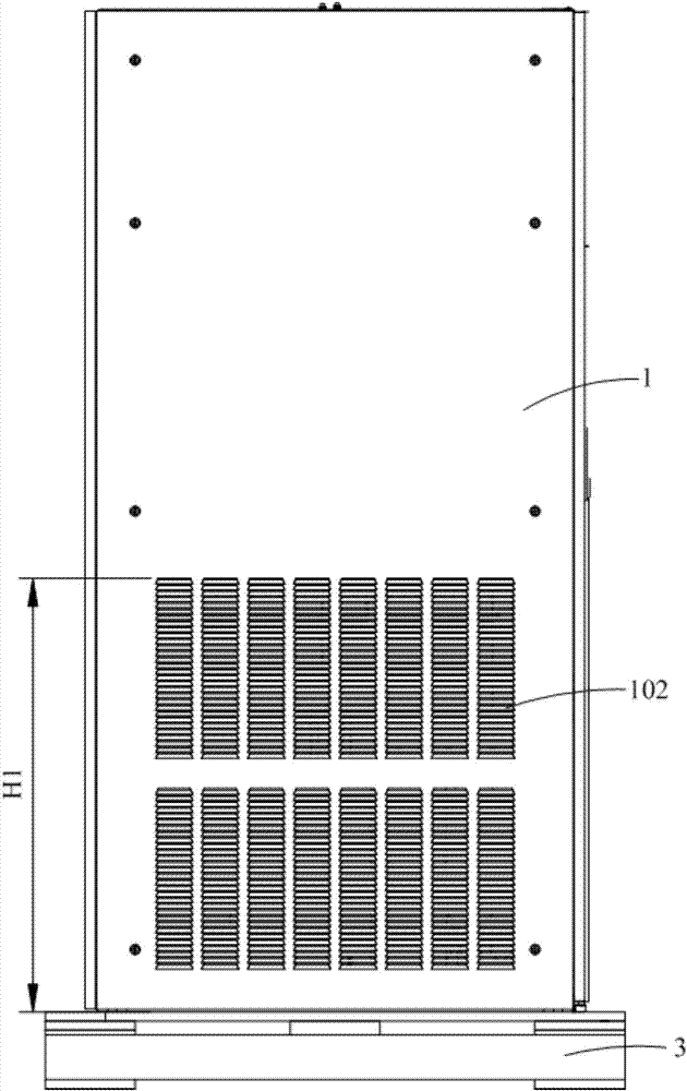 Air conditioner in machine room