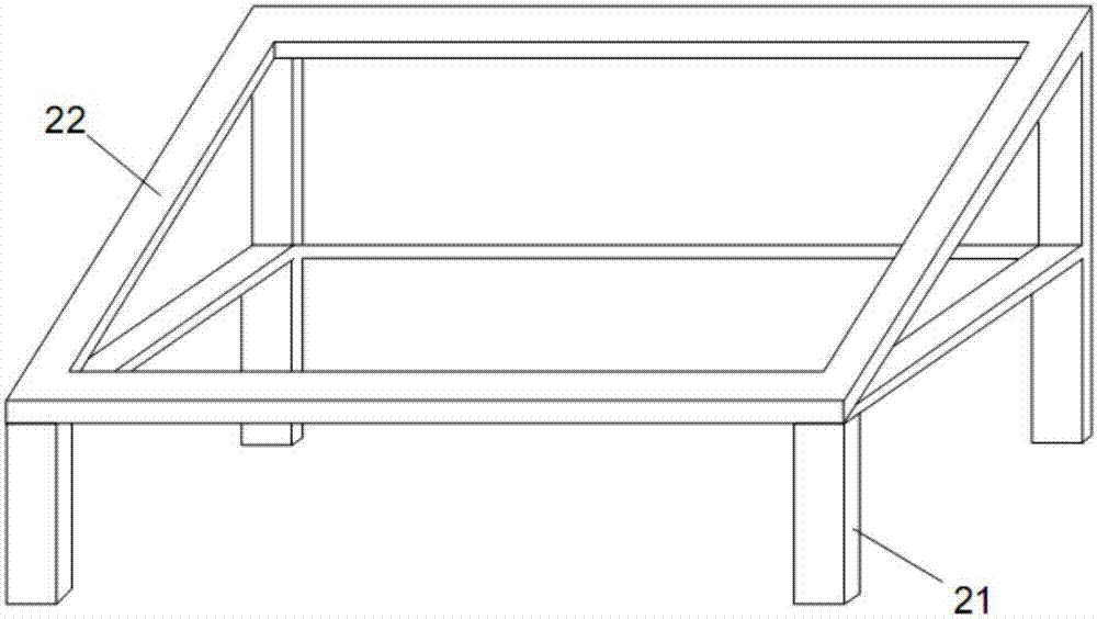 Floating device of water solar cell panel