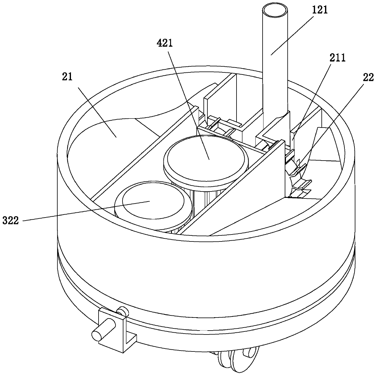 A working method of a universal automatic ball-serving device for tennis training