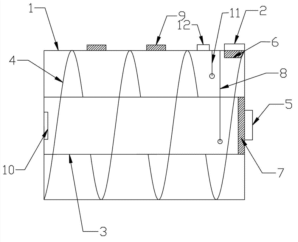 Drinking water storage tank