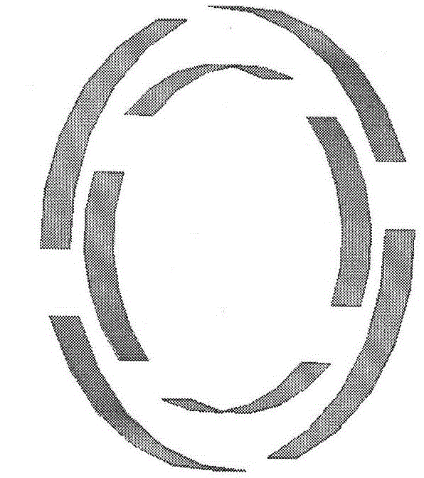 Three-dimensional isotropic negative permeability structure and preparation method thereof