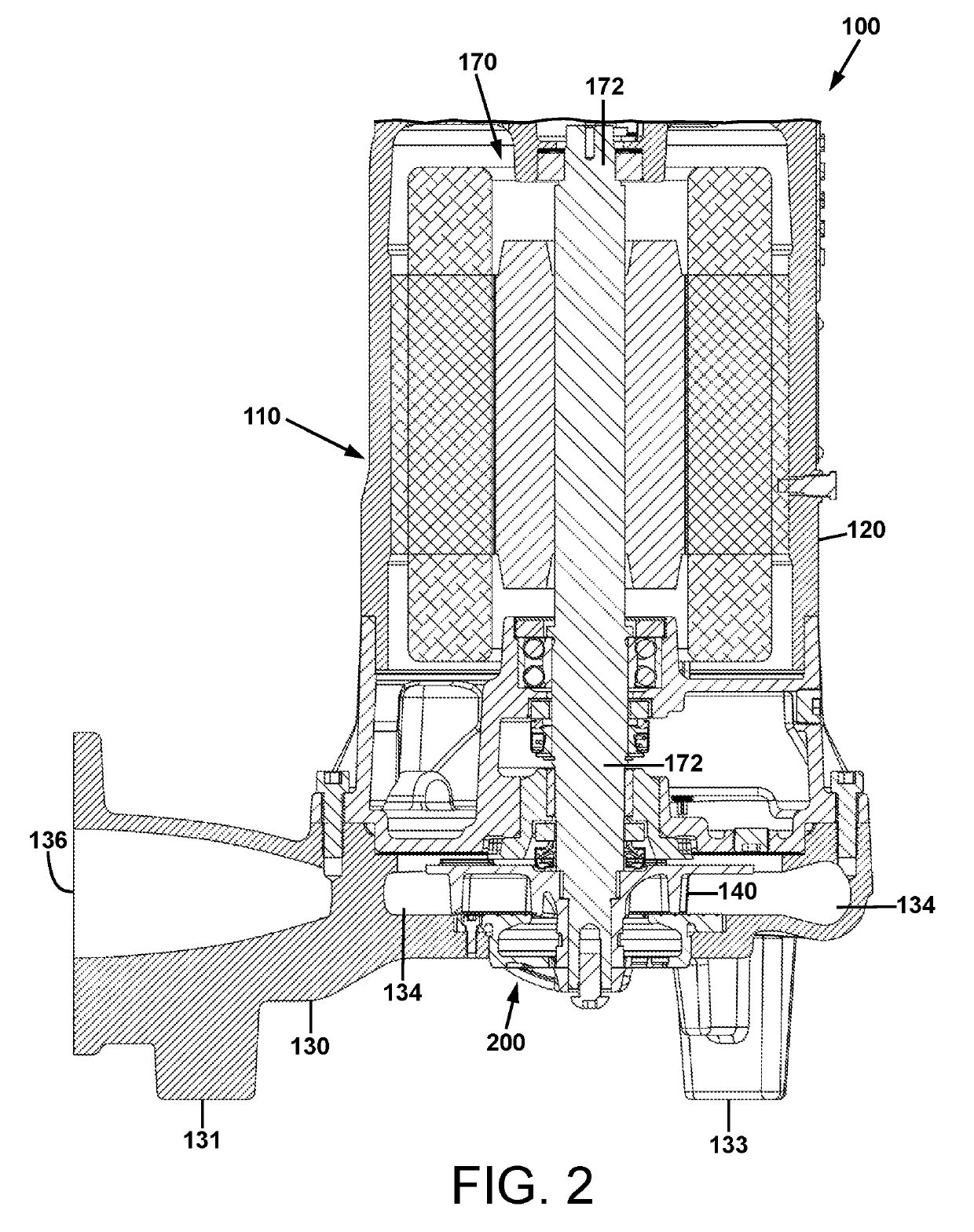 Grinder pump and cutting assembly thereof