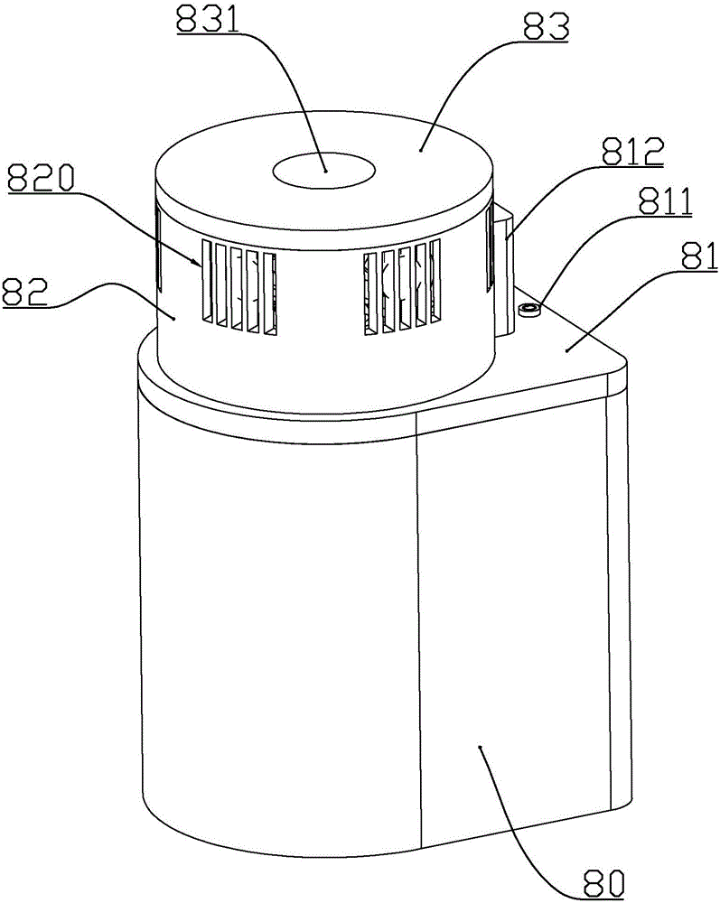 Air purifier adopting water curtain for filtration