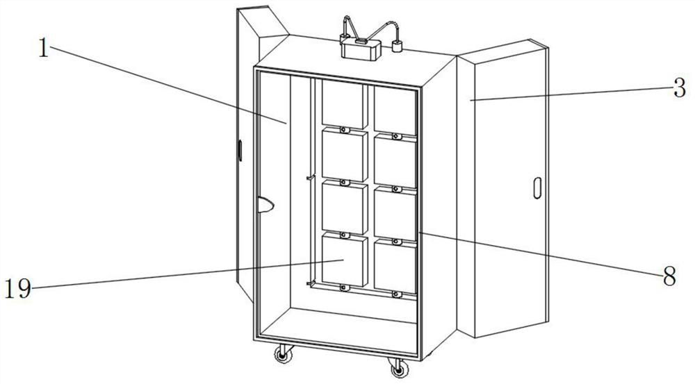 Storage device for ideological and political education books