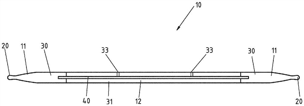 Knitting needles, in particular for producing knitted articles with braided patterns, and method for producing knitting needles