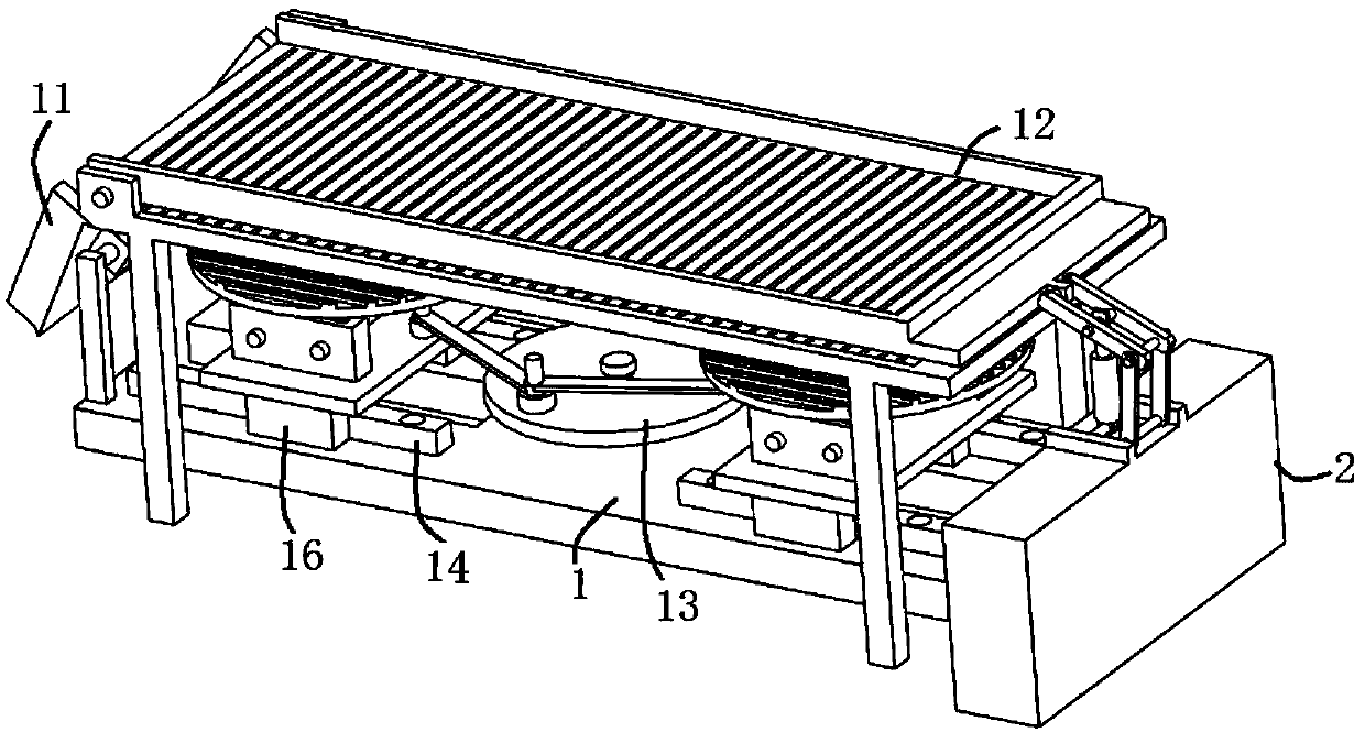 Intermittent heating tea baking equipment