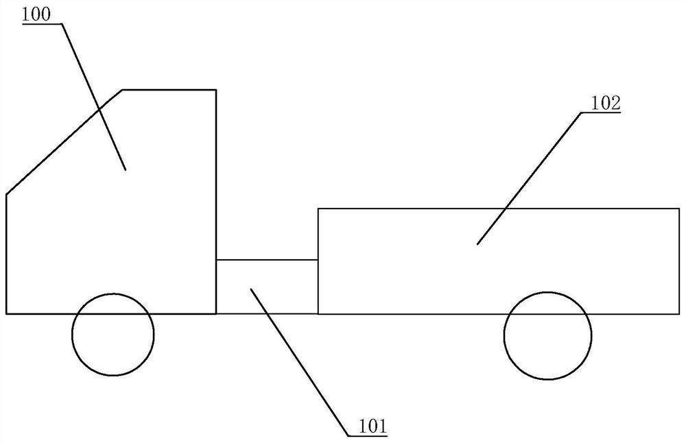 A disc tractor with elastic buffer