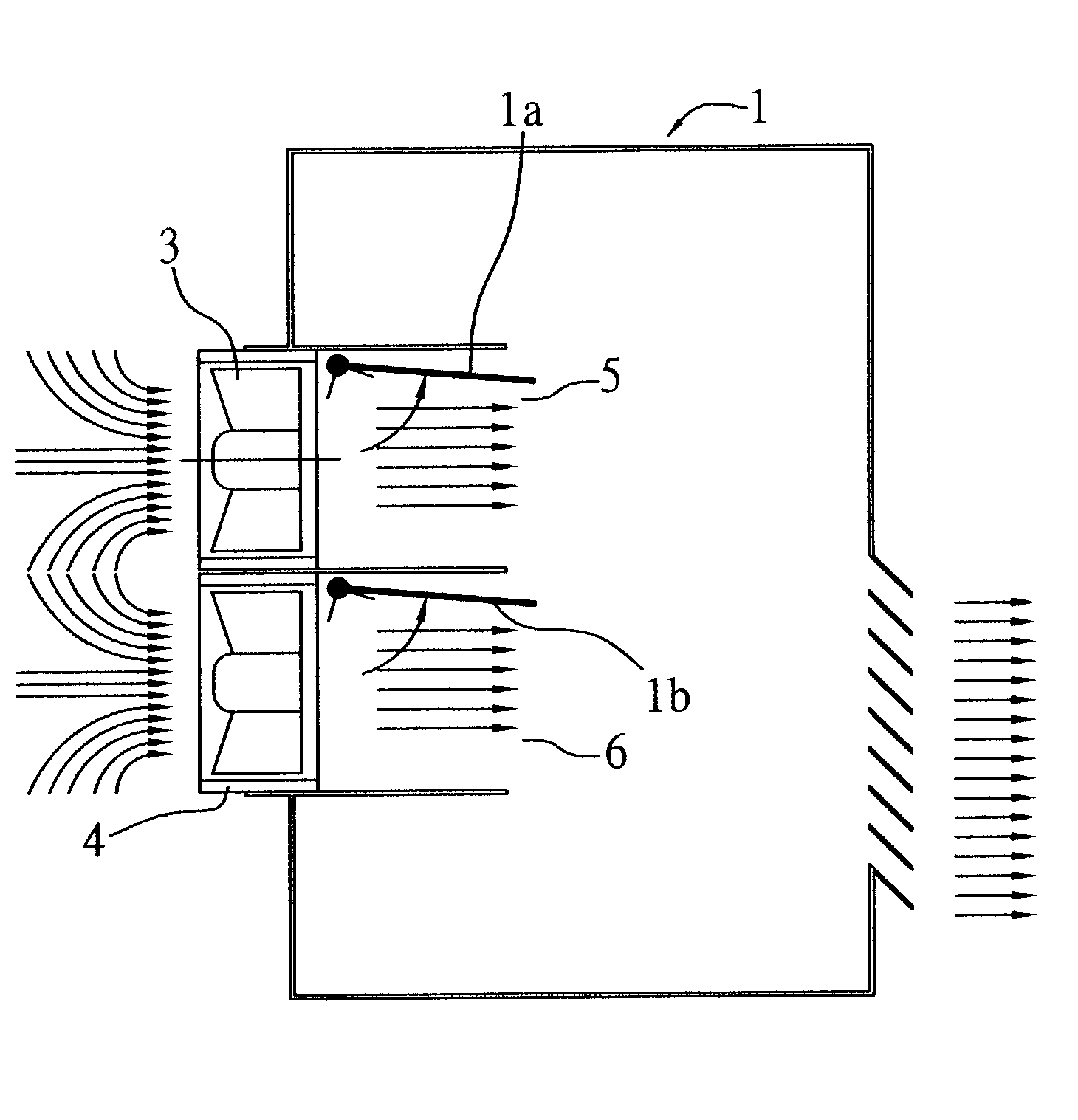 Flow direction control mechanism