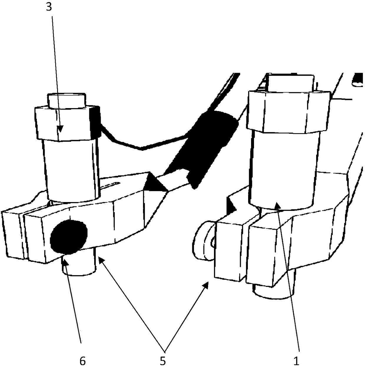 Detection robot and method for detecting pouring quality of concrete filled steel tube by using detection robot