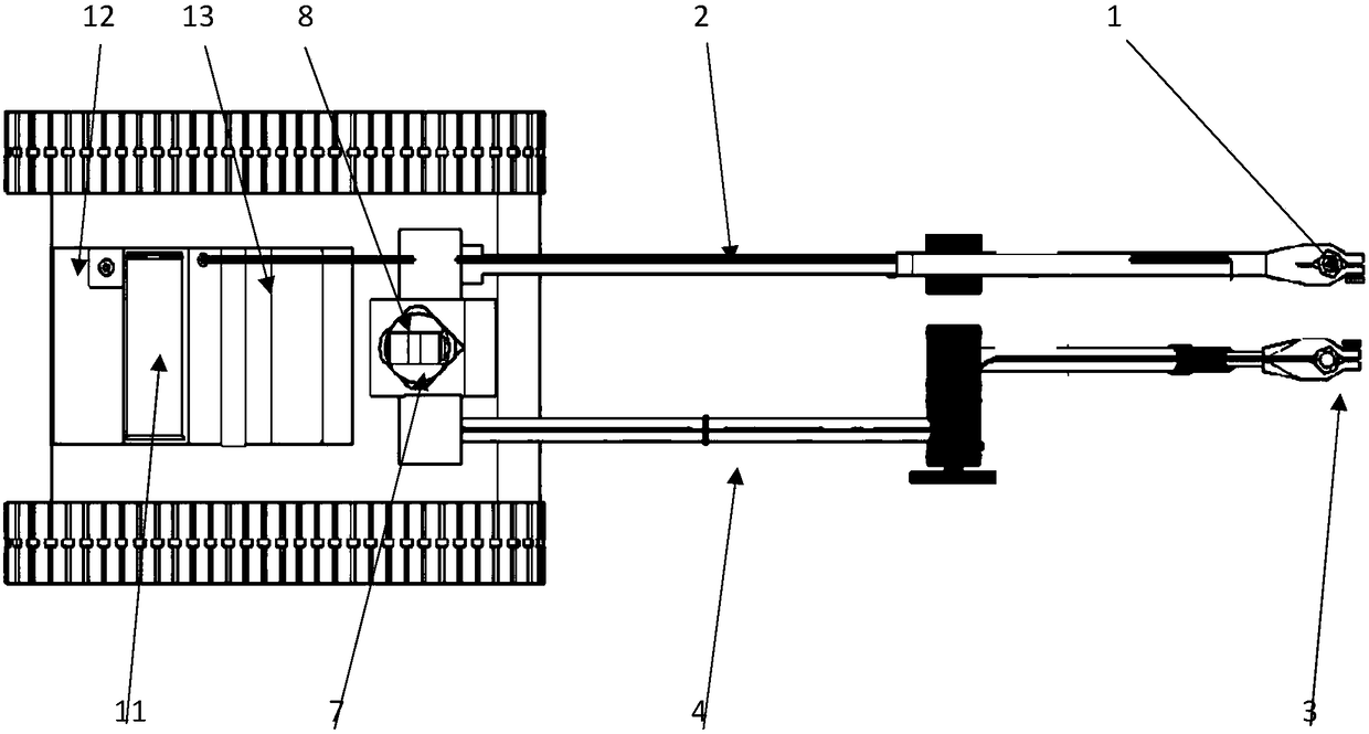 Detection robot and method for detecting pouring quality of concrete filled steel tube by using detection robot