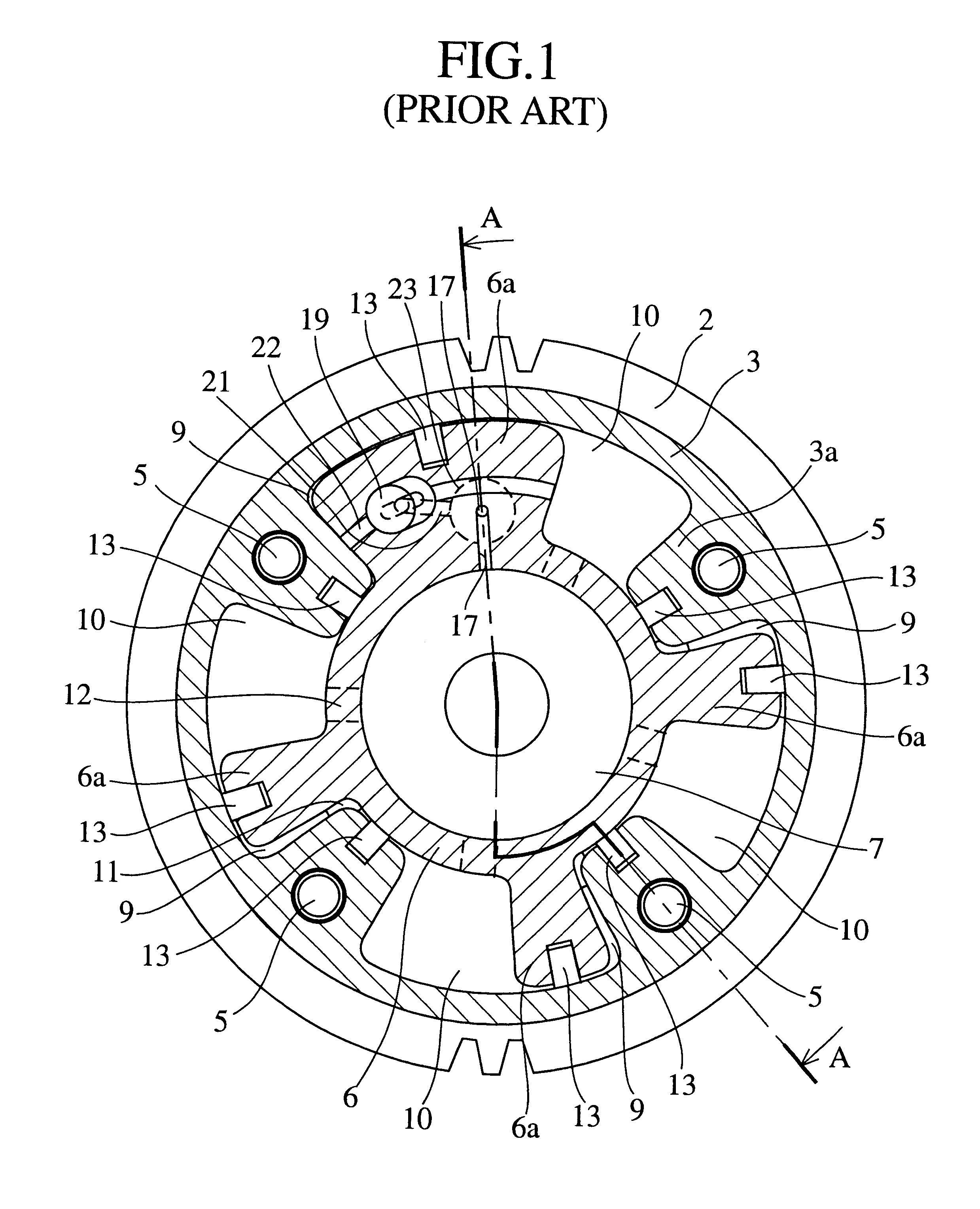 Valve timing control device