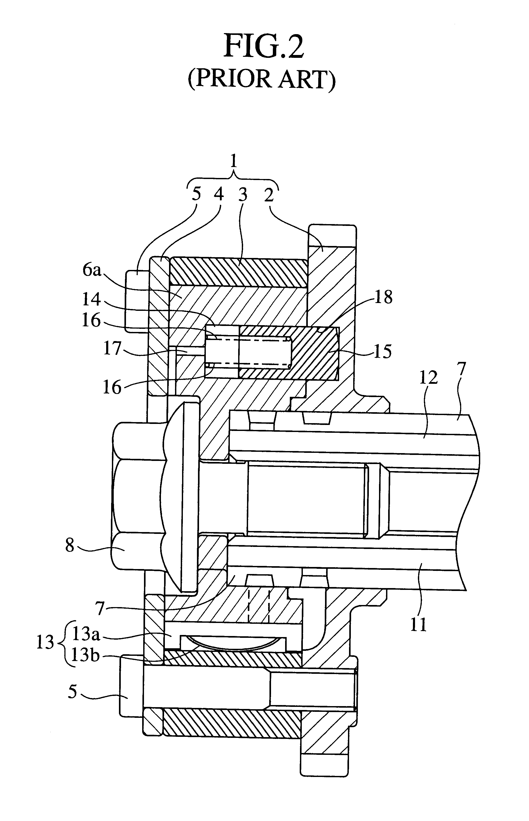 Valve timing control device