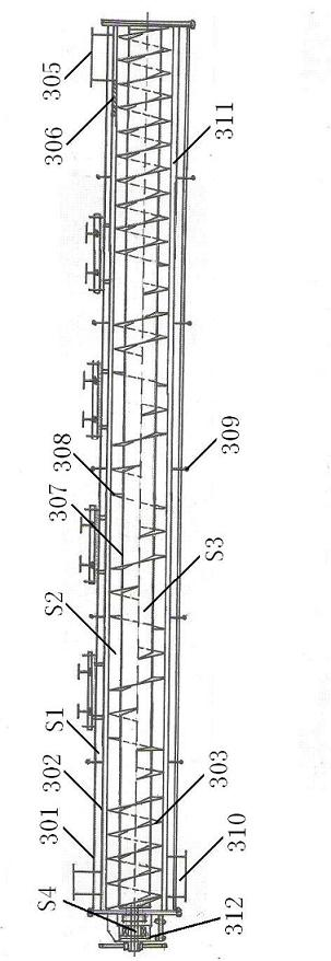 Multi-level flipping type proteopexy cooking machine and fishmeal machine