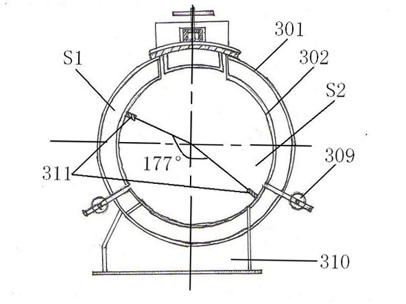 Multi-level flipping type proteopexy cooking machine and fishmeal machine