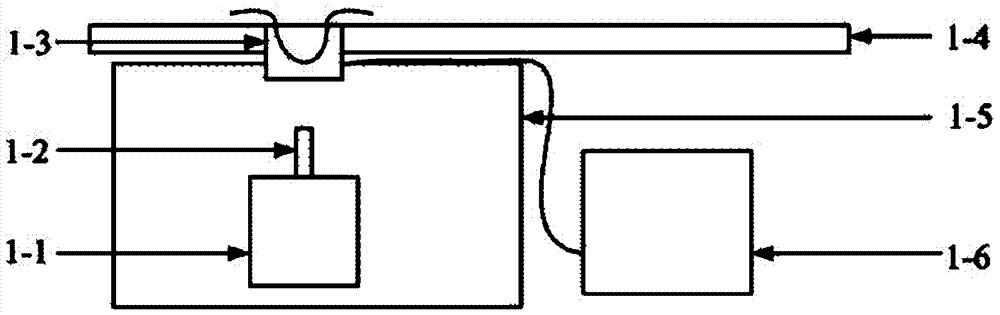 Cup type microwave thermoacoustic mammary gland imaging detection device