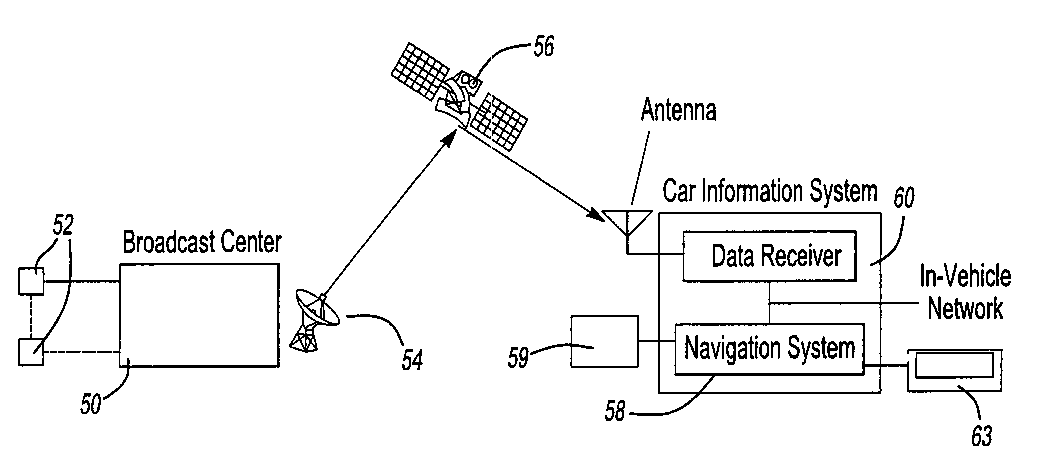 System and method for processing and displaying traffic information in an automotive navigation system