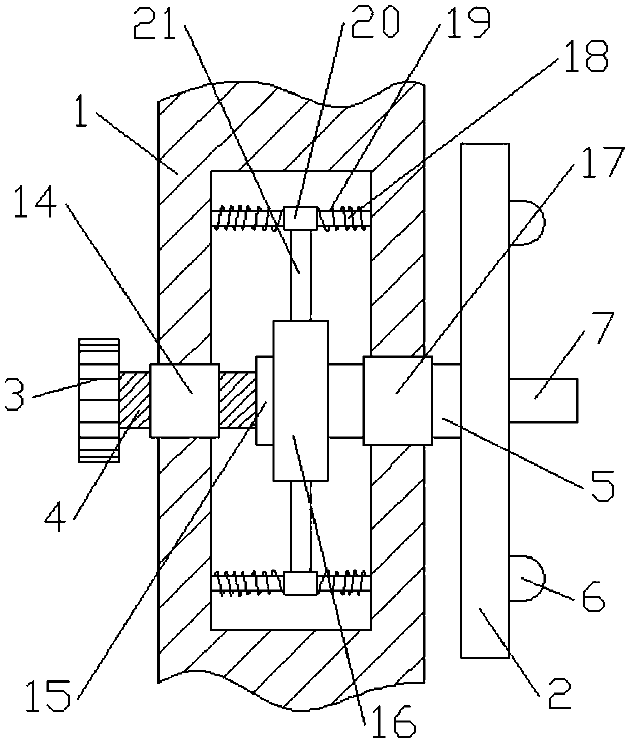 Civil engineering connecting frame convenient to disassemble