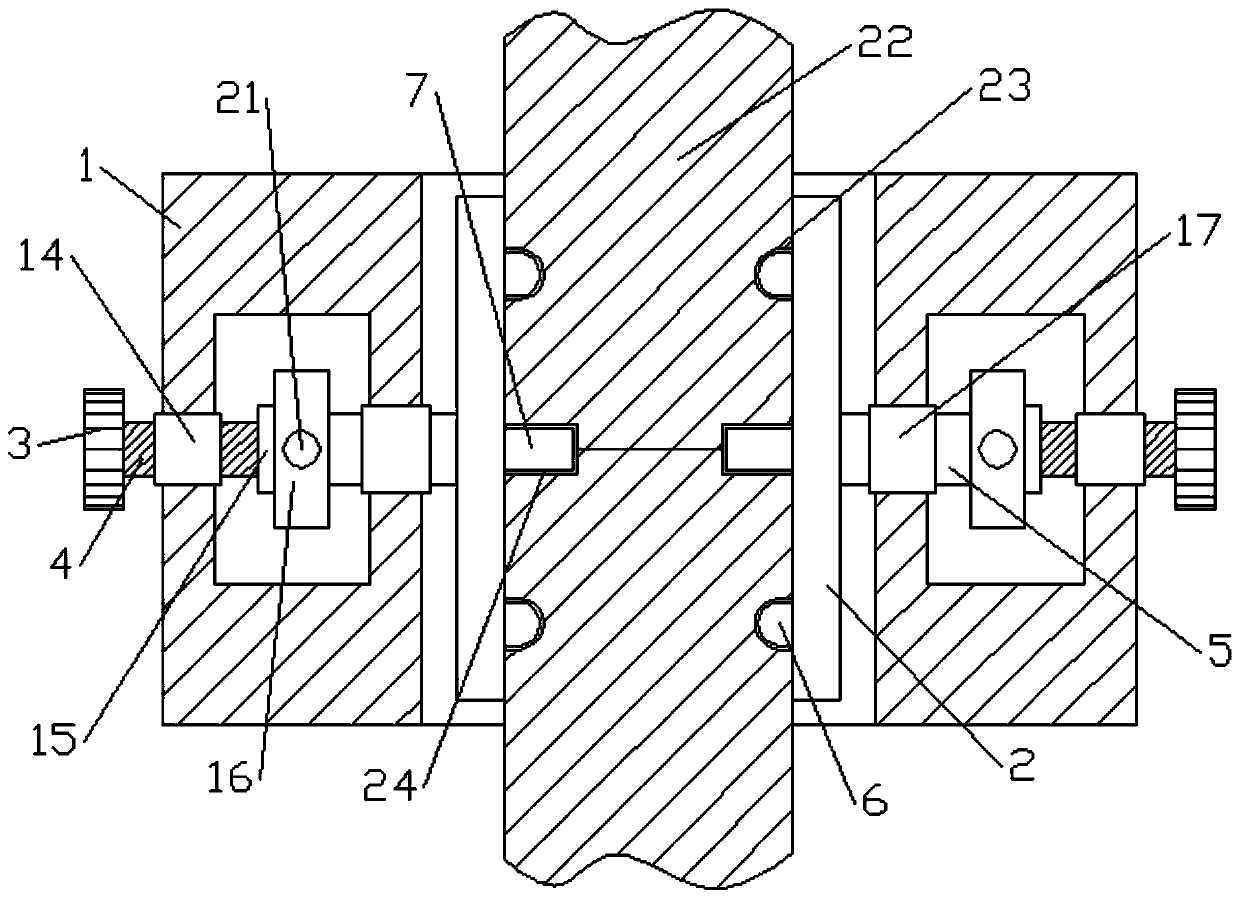 Civil engineering connecting frame convenient to disassemble