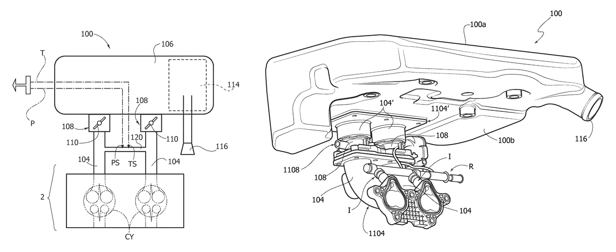 Intake assembly for an internal combustion engine