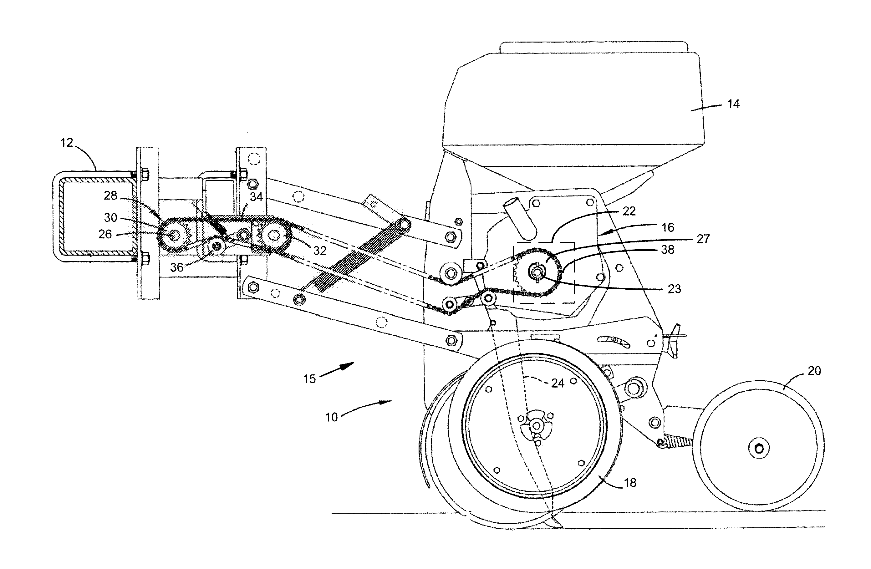 Method and apparatus for controlling seed population