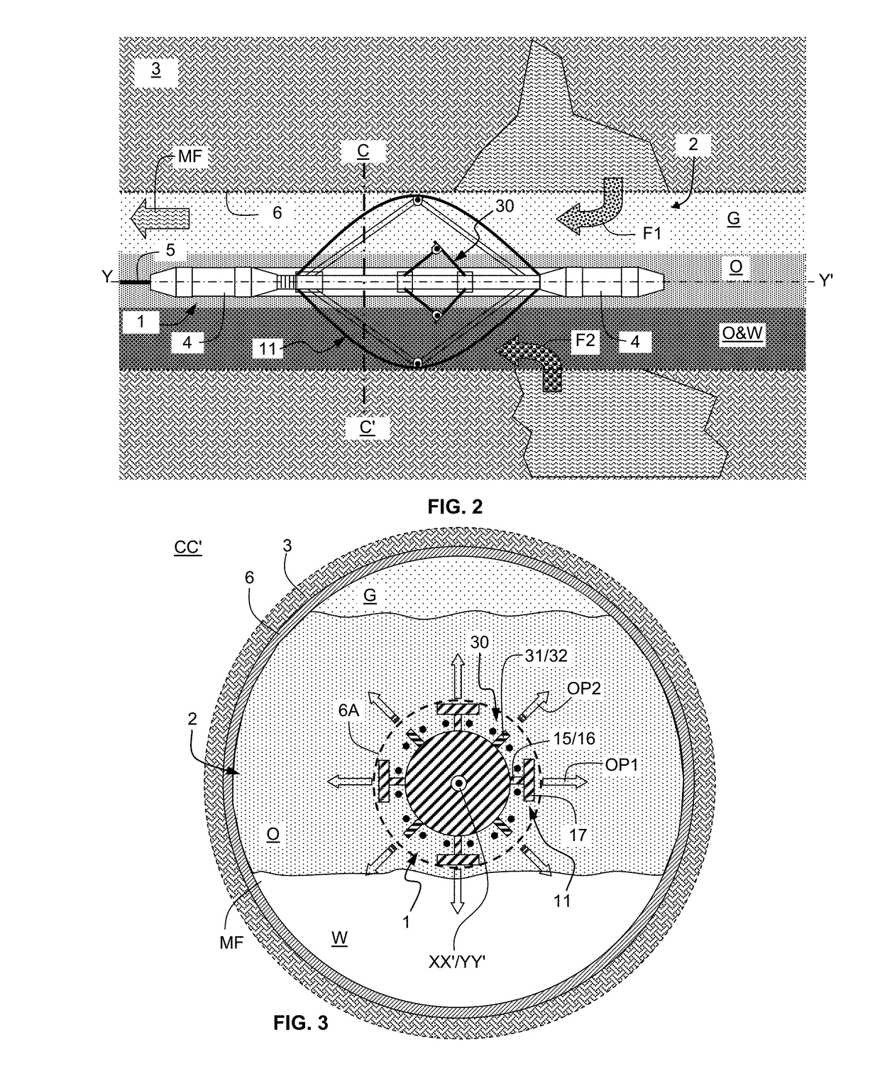 Production logging tool and downhole fluid analysis probes deploying method, in particular for deviated and horizontal hydrocarbon well